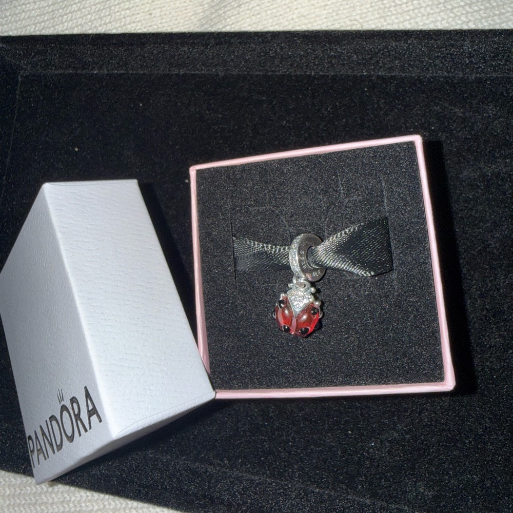 Pandora Red Ladybug Charm